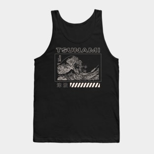 Japan tsunami Tank Top